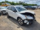 2017 Subaru Forester 2.5i Белый vin: JF2SJABC4HH410947