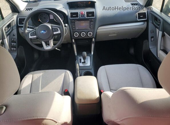 JF2SJABC4HH582492 2017 SUBARU FORESTER Teal Вид панелі приладів
