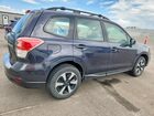 2018 Subaru Forester 2.5i Серый vin: JF2SJABC4JH491468