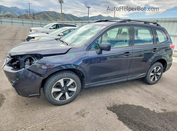 JF2SJABC4JH491468 2018 SUBARU FORESTER Серый Передняя левая четверть