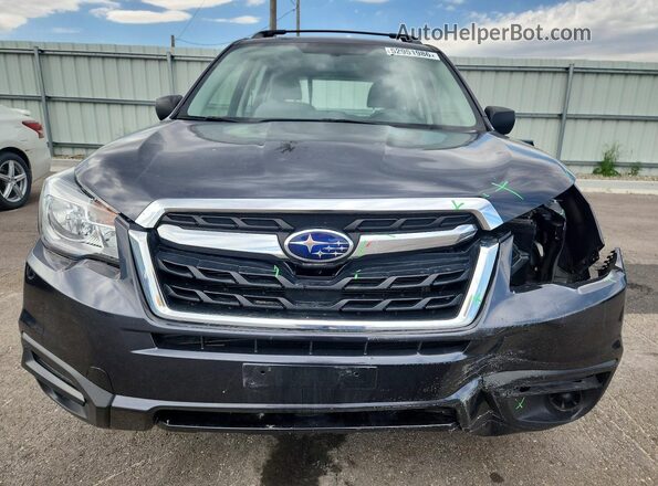 JF2SJABC4JH491468 2018 SUBARU FORESTER Серый Вид спереди