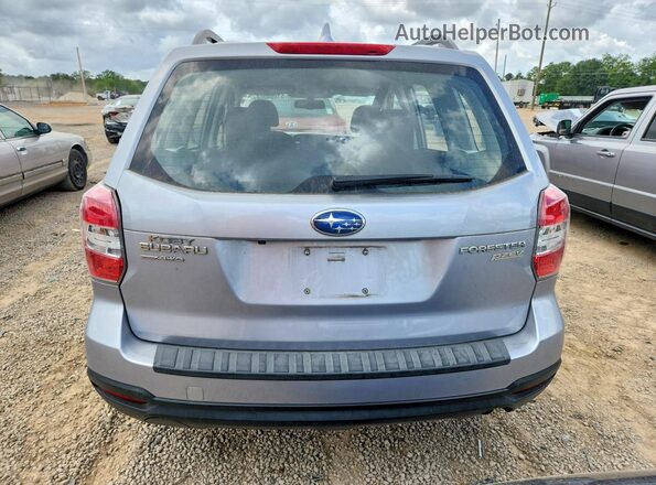 JF2SJABC5GH464742 2016 SUBARU FORESTER 2.5 Silver Widok z tyłu