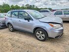 2016 Subaru Forester 2.5i Silver vin: JF2SJABC5GH464742