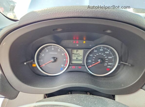 JF2SJABC5GH479919 2016 SUBARU FORESTER Синий Вид щитка приборов
