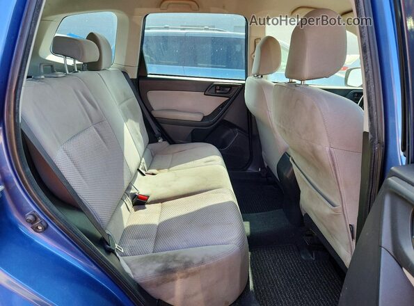 JF2SJABC5GH479919 2016 SUBARU FORESTER Синий Вид задней части салона