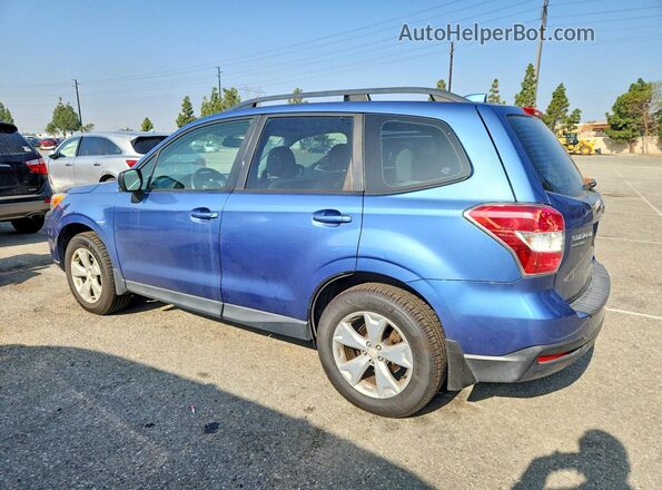 JF2SJABC5GH479919 2016 SUBARU FORESTER Синий Задняя левая четверть