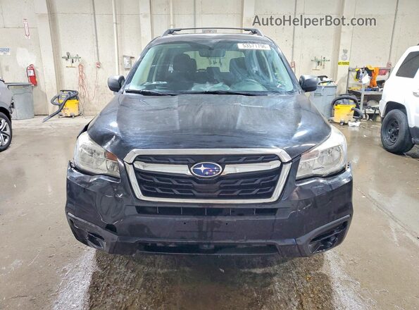 JF2SJABC5HH410147 2017 SUBARU FORESTER Black Դիմացի տեսք