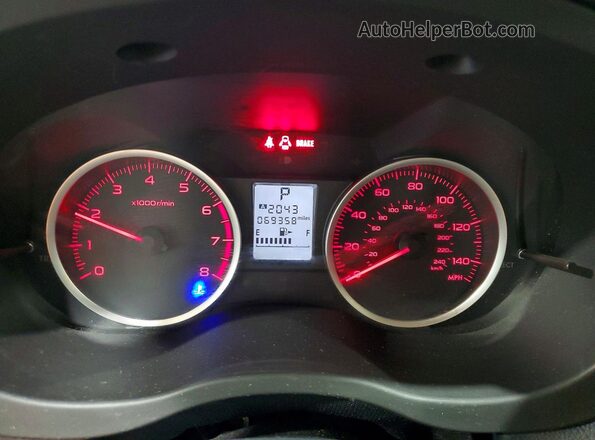 JF2SJABC5HH410147 2017 SUBARU FORESTER Black Սարքավորումների վահանակի տեսք