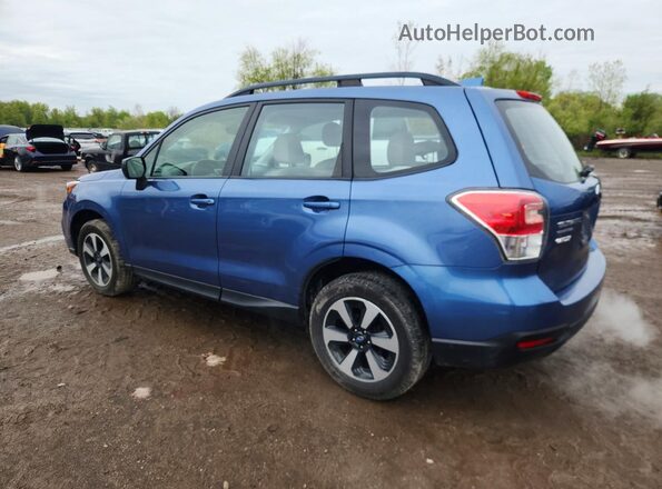 JF2SJABC5HH429264 2017 SUBARU FORESTER Синий Задняя левая четверть