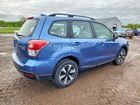 2017 Subaru Forester 2.5i Синий vin: JF2SJABC5HH429264