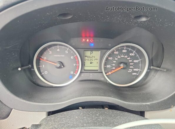 JF2SJABC5HH429264 2017 SUBARU FORESTER Синий Вид щитка приборов