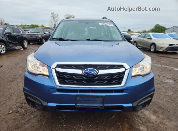 JF2SJABC5HH429264 2017 SUBARU FORESTER Синий Вид спереди