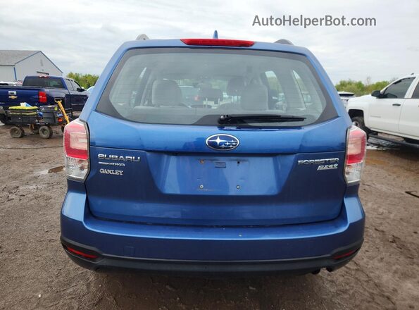 JF2SJABC5HH429264 2017 SUBARU FORESTER Синий Вид сзади