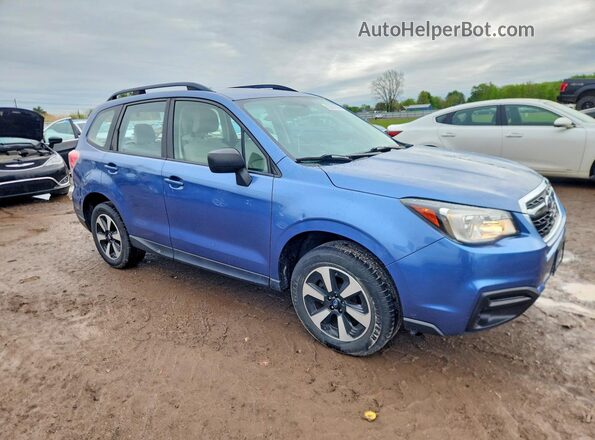 JF2SJABC5HH429264 2017 SUBARU FORESTER Синий Передняя правая четверть