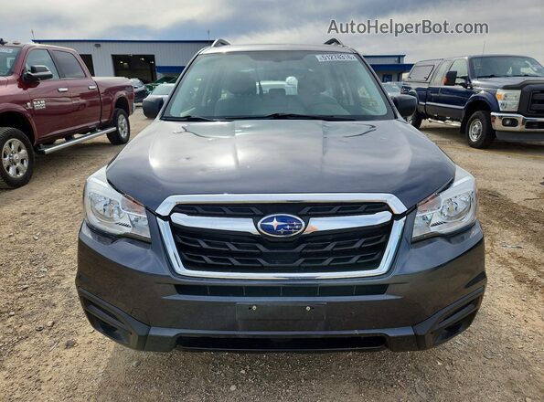 JF2SJABC5HH554796 2017 SUBARU FORESTER Blue Vista frontal