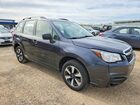 2017 Subaru Forester 2.5i Blue vin: JF2SJABC5HH554796