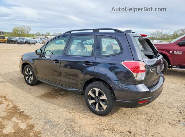 JF2SJABC5HH554796 2017 SUBARU FORESTER Blue Trasero izquierdo