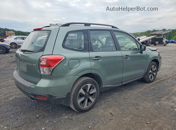 JF2SJABC5JH422286 2018 SUBARU FORESTER Green Tył prawy