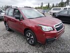 2017 Subaru Forester 2.5i Red vin: JF2SJABC6HH576144