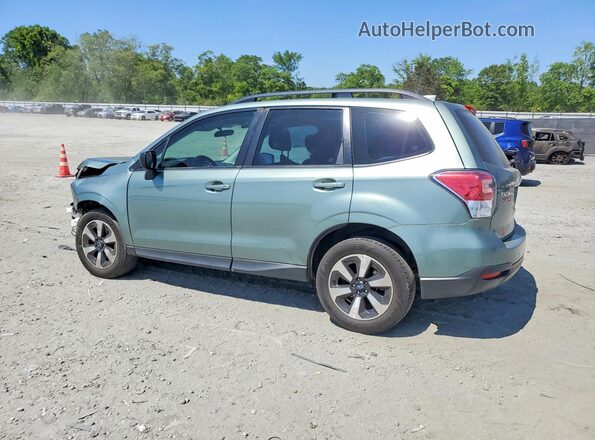 JF2SJABC6JH580846 2018 SUBARU FORESTER 2.5 Зеленый Задняя левая четверть