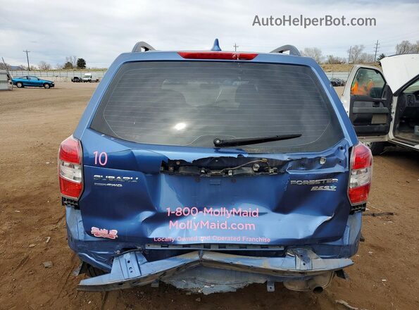 JF2SJABC7GH434027 2016 SUBARU FORESTER Синий Вид сзади