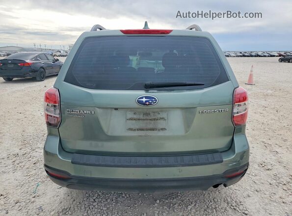 JF2SJABC7GH440751 2016 SUBARU FORESTER Green Widok z tyłu