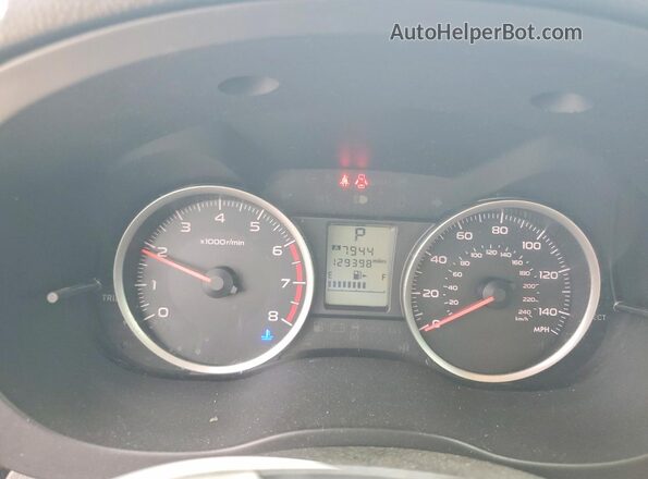 JF2SJABC7GH440751 2016 SUBARU FORESTER Green Widok zestawu wskaźników