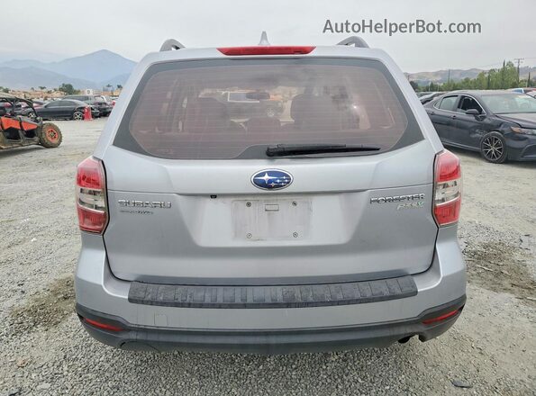 JF2SJABC7GH455556 2016 SUBARU FORESTER Серебряный Вид сзади