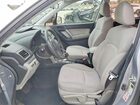 2016 Subaru Forester 2.5i Серебряный vin: JF2SJABC7GH455556
