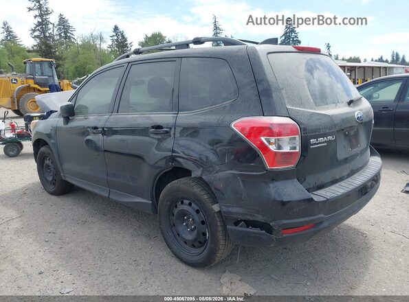 JF2SJABC7GH492896 2016 SUBARU FORESTER 2.5 Черный Задняя левая четверть
