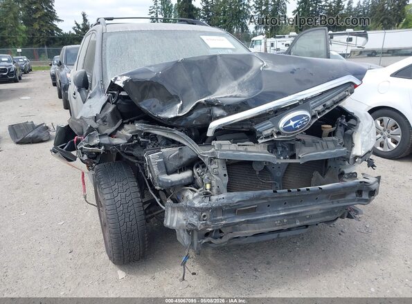 JF2SJABC7GH492896 2016 SUBARU FORESTER 2.5 Черный Вид спереди