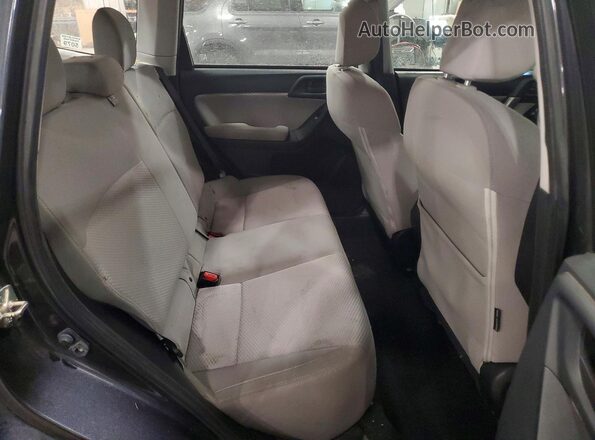 JF2SJABC7HH503557 2017 SUBARU FORESTER 2.5 Угольный Вид задней части салона