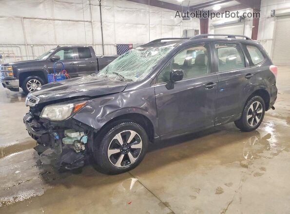 JF2SJABC7HH503557 2017 SUBARU FORESTER 2.5 Угольный Передняя левая четверть