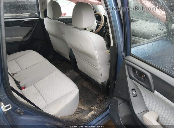 JF2SJABC7JH456472 2018 SUBARU FORESTER 2.5 Blue Widok naklejki z numerem VIN