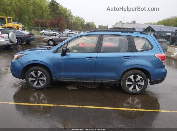 JF2SJABC7JH456472 2018 SUBARU FORESTER 2.5 Blue Widok wnętrza 360 stopni