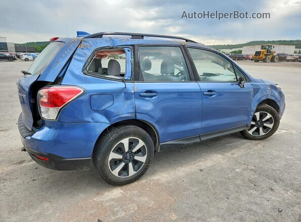 JF2SJABC7JH546558 2018 SUBARU FORESTER Blue Հետևի աջ