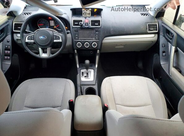 JF2SJABC7JH546558 2018 SUBARU FORESTER Blue Առջևի վահանակի տեսք