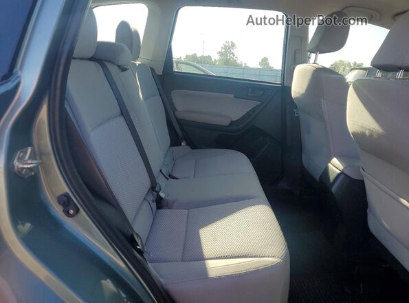 JF2SJABC8HH562195 2017 SUBARU FORESTER 2.5 Зеленый Вид задней части салона