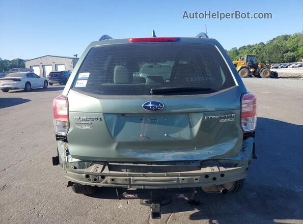 JF2SJABC8HH562195 2017 SUBARU FORESTER 2.5 Зеленый Вид сзади