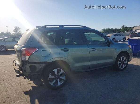 JF2SJABC8HH562195 2017 SUBARU FORESTER 2.5 Зеленый Задняя правая четверть
