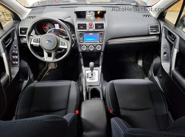 JF2SJABC8JH552661 2018 SUBARU FORESTER Серебряный Вид панели приборов