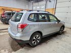 2018 Subaru Forester 2.5i Серебряный vin: JF2SJABC8JH552661