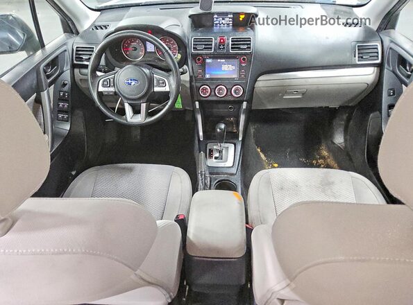 JF2SJABC9HH426528 2017 SUBARU FORESTER Угольный Вид панели приборов