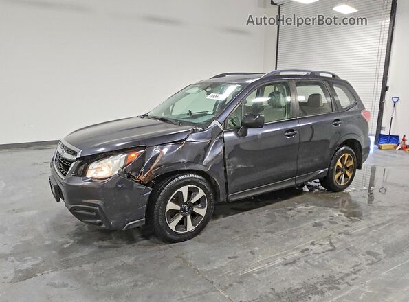 JF2SJABC9HH426528 2017 SUBARU FORESTER Угольный Передняя левая четверть