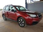 2017 Subaru Forester 2.5i Красный vin: JF2SJABC9HH438484