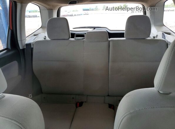 JF2SJABC9HH438484 2017 SUBARU FORESTER 2.5 Красный Вид задних сидений