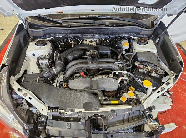 JF2SJABC9JH425367 2018 SUBARU FORESTER White Շարժիչի բաժամունքի տեսք
