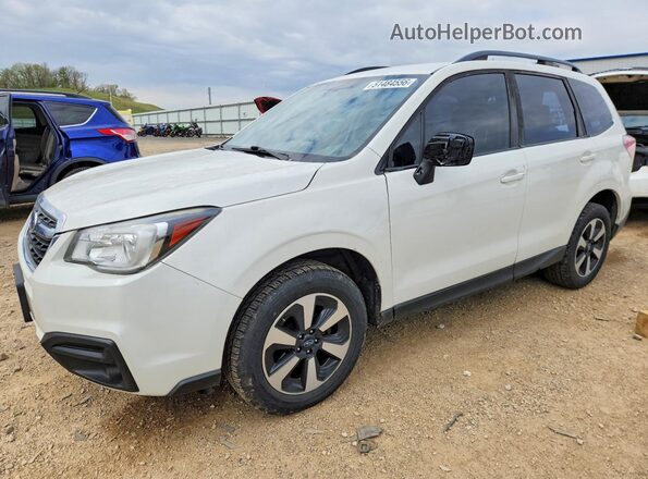 JF2SJABCXHH505593 2017 SUBARU FORESTER White Przód lewy