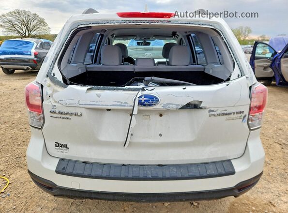 JF2SJABCXHH505593 2017 SUBARU FORESTER White Widok z tyłu