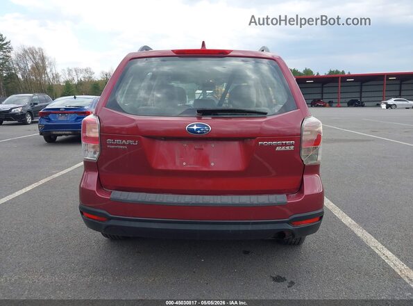 JF2SJABCXHH516738 2017 SUBARU FORESTER 2.5 Красный 